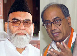 Shah Imam Bukhari is communal Digvijay Singh